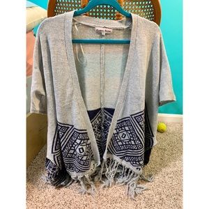 Carol Rose Poncho/Cardigan